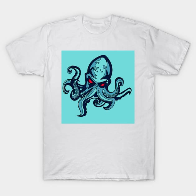 Kraken T-Shirt by jardakelley